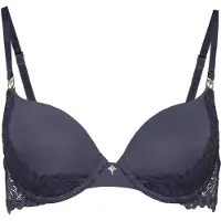 JOOP! Soutien-gorge ' Intimate Apparel ' gris foncé / violet foncé