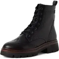 Tamaris Bottines à lacets noir