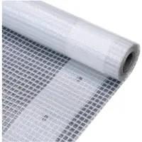 vidaXL Bâche de couverture Leno Blanc 3 x 20 m 260 g/m