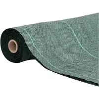 vidaXL Membrane anti-mauvaises herbes vert 4x100 m PP