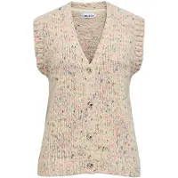 Object Cardigan 'FUNDA' mastic / bleu / orange / rose
