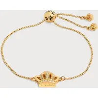 Juicy Couture Chaîne 'Crystal Crown' or