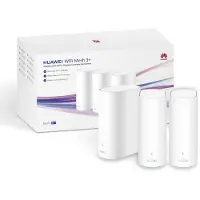 Huawei Routeur WiFi Mesh 3+, Wi-Fi 6 AX3000 double bande, couverture Wi-Fi dans toute la maison, prise en charge de plus de 250 appareils, pénétration des murs, pas de fonction ADSL