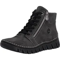 Rieker Bottes à lacets 'Booties' gris