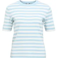 Object Pull-over 'OBJESTER' bleu clair / blanc
