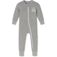 Schiesser Barboteuse / body ' Nightwear ' gris chiné