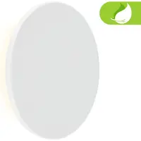 Briloner Aurora Applique LED sans fil tactile dimmable Ø25 cm 2.6 W 300 lm 2700 K blanc chaud batterie USB C IP54 blanc lampe murale interieur exterieur