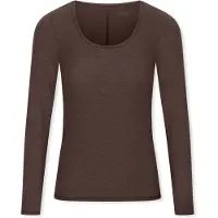 Schiesser Maillot de corps ' Personal Fit ' brun foncé