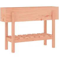 vidaXL Jardinière blanc 62x30x69 cm bois massif de pin