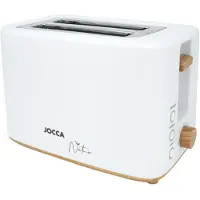 Jocca - Grille-pain à 2 fentes, gamme Nature. Grille-pain / 7 niveaux de brunissage / Fonction décongélation, modèle A