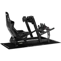 Next Level Racing Siège de simulation de course Nlr Elite Es3, Rig pour simulateur, Noir