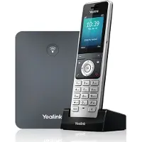 Yealink 1302024 DECT Telefon W76P (Basis W70B und W56H)