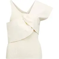 Object Tops en tricot blanc