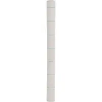 vidaXL Membrane anti-mauvaises herbes blanc 1,5x25 m PP