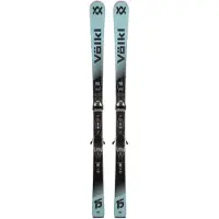 Völkl - Packs (skis + fix) - Pack de skis de piste - Racetiger MC Blue + vMotion 12 2027 en Bois - Taille 176 cm - Bleu