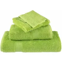 vidaXL Serviettes de qualité supérieure SOLUND 4 pcs vert pomme