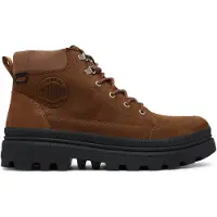 Palladium Boots 'Troopercuff' brun foncé / noir