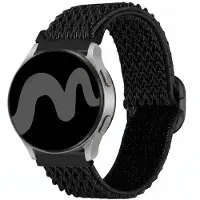 IMoshion Bracelet en nylon élastique - Connexion universelle 22 mm - Noir