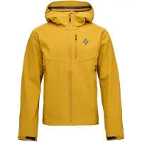 Black Diamond - Veste déperlante et respirante - M Dawn Patrol Softshell Amber en Softshell - Taille S - Jaune