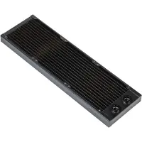 Phanteks Glacier EZ-Fit 420RAD-30 Radiator - 420mm, schwarz, Radiateur pour refroidissement à eau, Noir