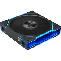 Lian Li Ventilateur sans fil UNI FAN TL FLEX, ARGB - 120 mm, noir (120 mm, 1x), Ventilateur PC, Noir