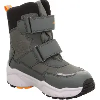 Superfit Bottes de neige 'CULUSUK 2.0' vert foncé / orange / noir