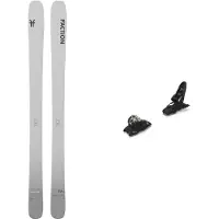 Faction - Packs (skis + fix) - Skis all-mountain - Pack Dancer 99 Ti 2027 en Titane - Gris