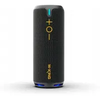 W-king Głośnik Przenośny głośnik bezprzewodowy D320 czarny, Enceinte Bluetooth, Noir