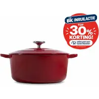 BK Bourgogne Cocotte 28 cm Chili Red