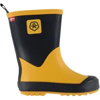 Color Kids Bottes en caoutchouc jaune / noir