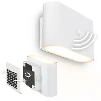 Briloner Applique murale LED Lampe murale sans raccordement lectrique D tecteur de mouvement Batterie sans per age