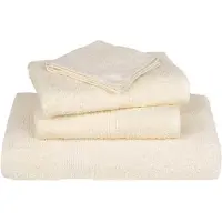 vidaXL Essuie-mains 2 pcs crème 50x100 cm 360 g/m² 100% coton