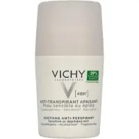 VICHY Déodorant anti-transpirant 48h - roll-on - Peau sensible 50ml 50 ml Rouleau