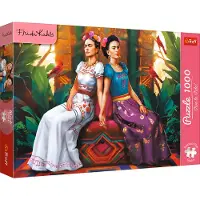Trefl PUZZLE 1000 Premium Plus Frida Kahlo Deux Visages 12095