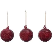 Ferm Living Flurry Glass Lot de 3 M | Picante Red