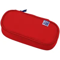 Oxford Sac à main polyester ovale rouge