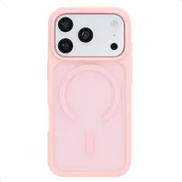 IMoshion Coque Color Guard avec MagSafe pour Apple iPhone 18 Pro / 17 Pro - Rose clair