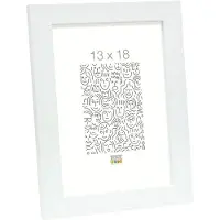 Deknudt Frames Deknudt, cadre photo en bois, modèle S45S, blanc, dimensions 30,0 x 45,0 cm