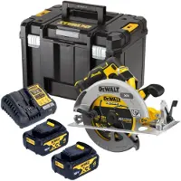 DeWalt DCS 573 M2T Scie circulaire portative sans fil 18 V 190 x 30 mm Brushless + 2x batterie 4,0 Ah + chargeur + TSTAK