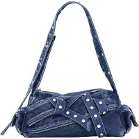 Desigual Sac bandoulière bleu