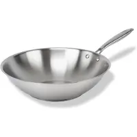 Fackelmann Wok 28 cm en inox 18/10 Triply Vita3