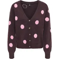 ONLY Cardigan 'ONL Rica' prune / violet chiné