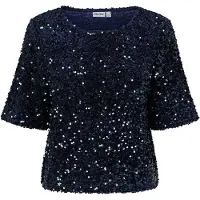Pieces Chemisier 'PCKAMMY' bleu foncé