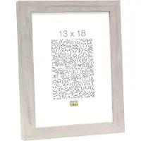 Deknudt Frames Deknudt Cadre photo en bois S45R baguette pleine 20x25 cm clair