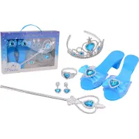 Johntoy Sada de bijoux et de chaussures pour la Princesse des Neiges