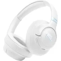 JBL Casque circum-auriculaire sans fil Bluetooth Tune 785NC à réduction de bruit Blanc