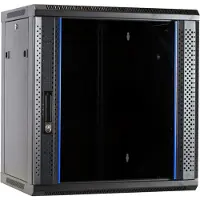 Dsit 12U Serverkast 19 Inch 600x450x635mm (LxPxH) Armoire de brassage Armoi