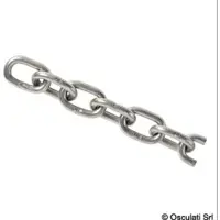 Osculati Chaîne Acier Inoxydable Genoese 50 M 10 Mm