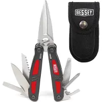 Bessey DBST pince multi outils 7 outils Noir, Rouge, Argent
