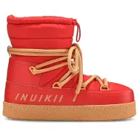 INUIKII pour femme. 1002.003.0162 Bottes Mountain rouge (41), Plat, Lacets, Casuel, Polyuréthane